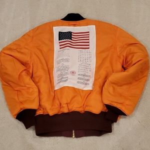 Alpha Industries MA-1 Blood Chit Reversible Bomber